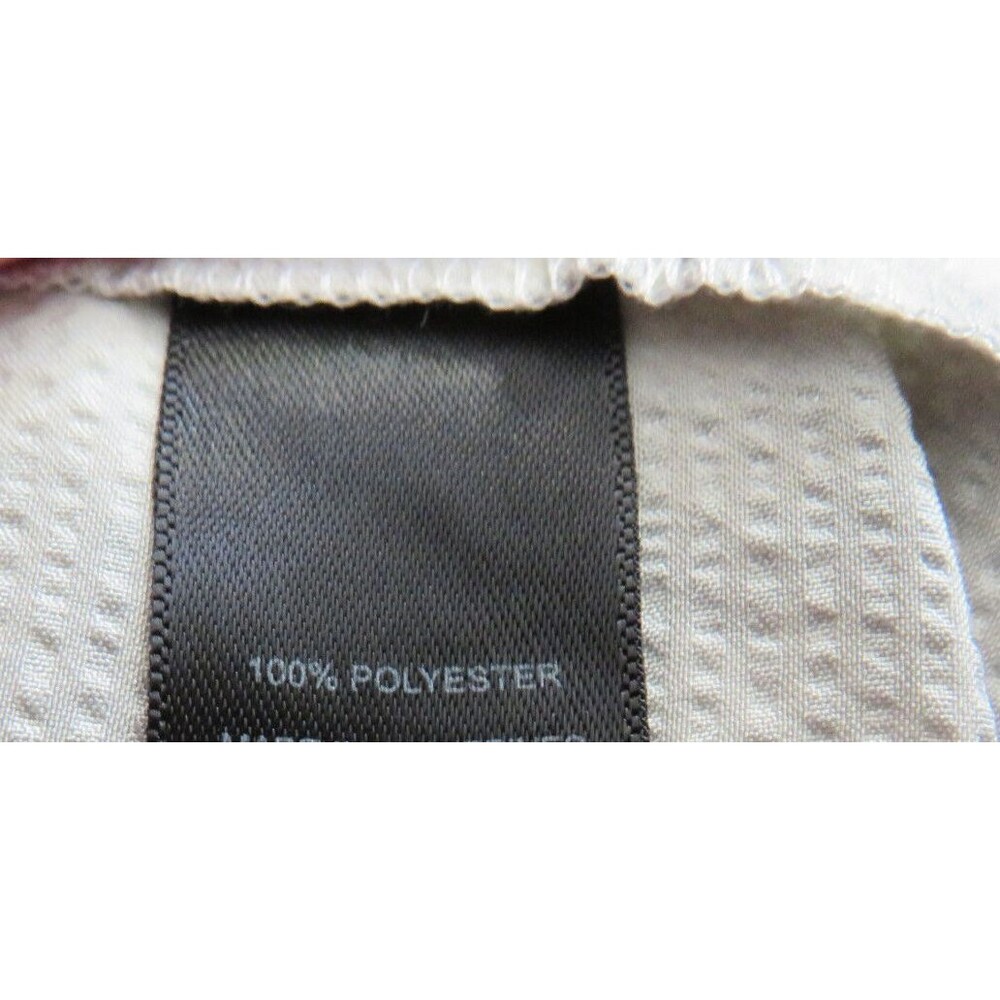 Express Gray Leopard Print Textured Button Up Dre… - image 6